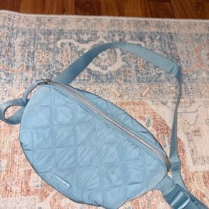 Vera Bradley Quilted Light Blue Crossbody Bag